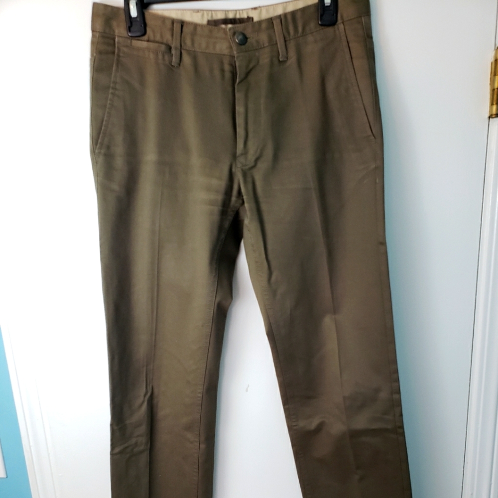 Zara slim olive chinos size 30